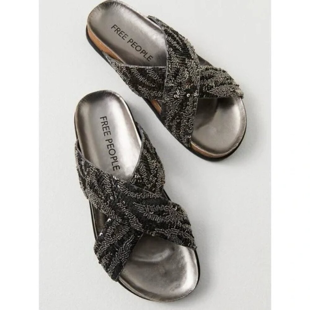 🖤 Free PeopleMoon Child Embellished Sandal Sizes 38 (US7.5) & 39.5 (US 9)